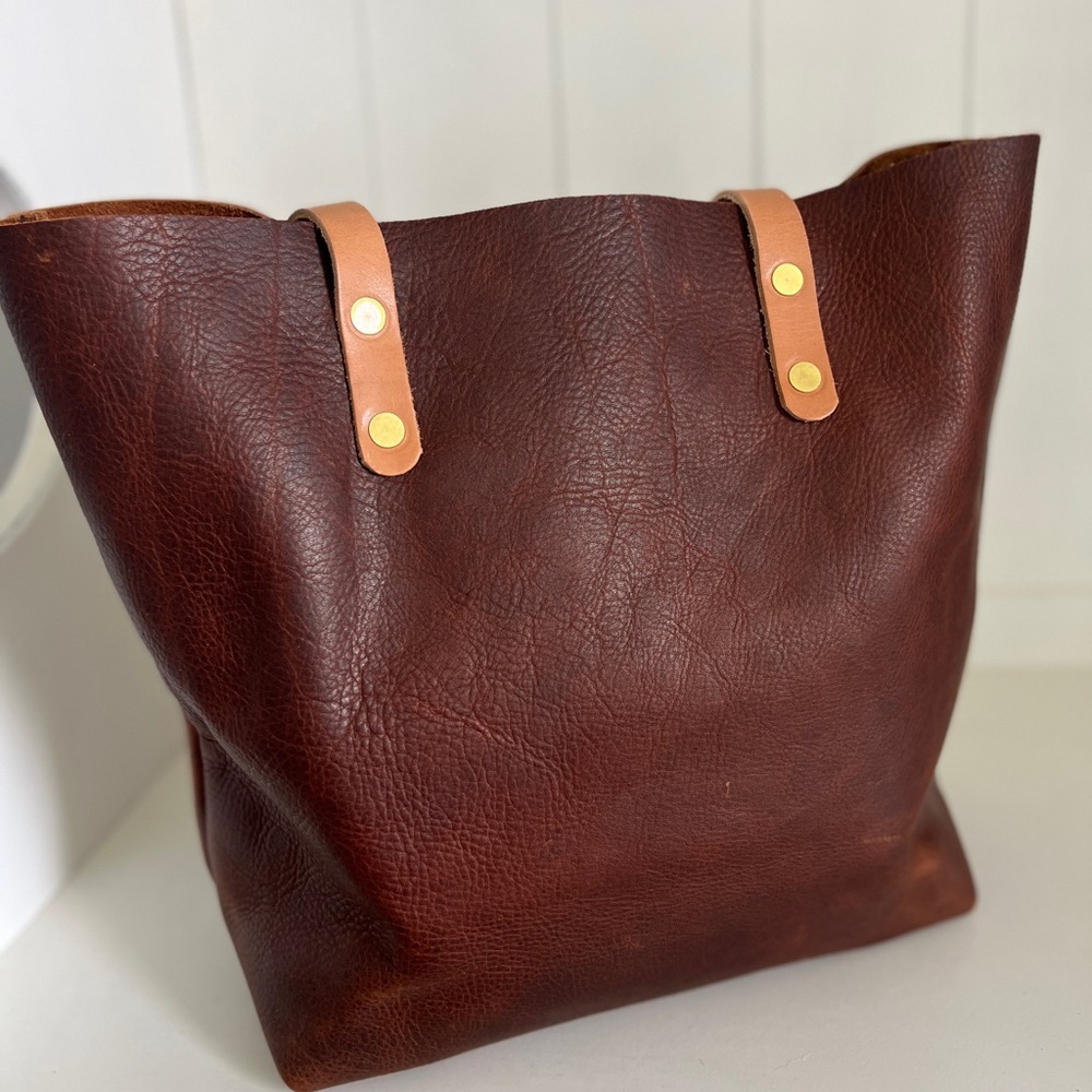 Lamb Leather Goods Kodiak Tan Tote